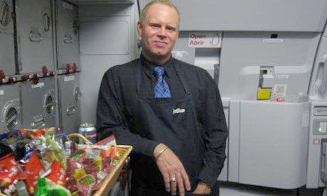 The Jet Blue Flight Attendant