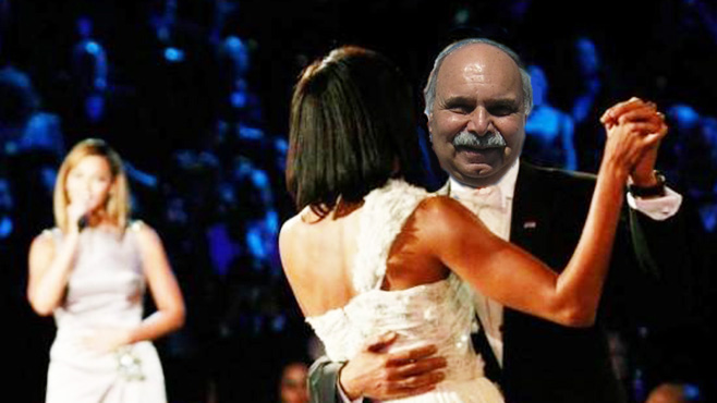 Tom attends another Inaugural Ball