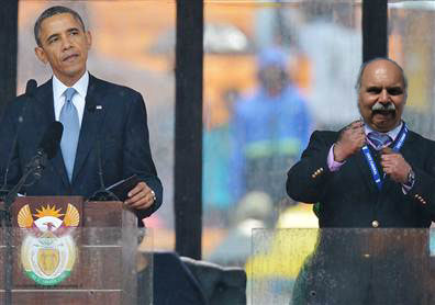 Tom becomes Obama's interpreter