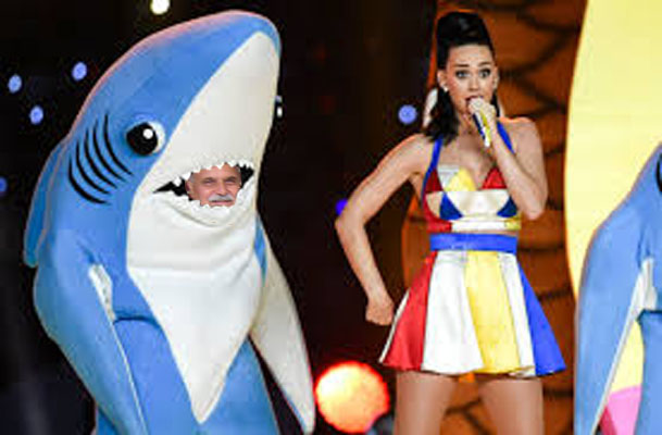 Tom is Left Shark