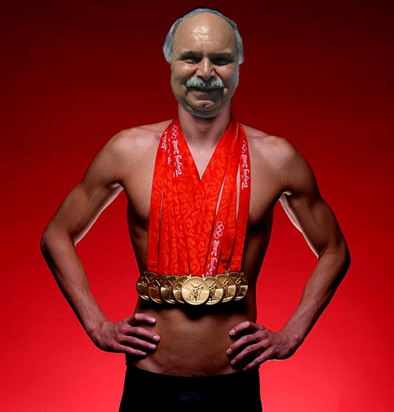 Tom Wins Gold at Senior Olympics 