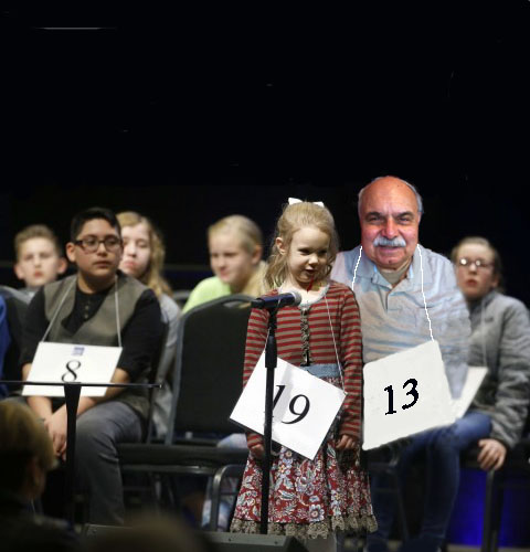 Tom Competes in the National Spelling Bee