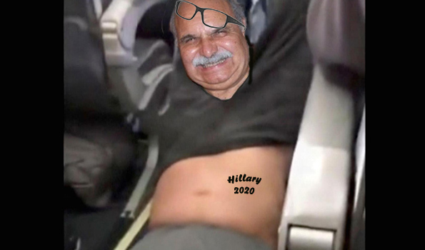 Tom Flies the Friendly Skies of United!