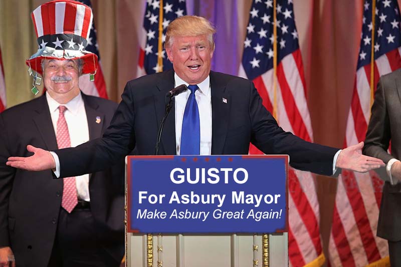 Tom Runs for Asbury Village Mayor!