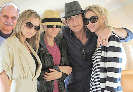 Tom, Charlie, and the goddesses