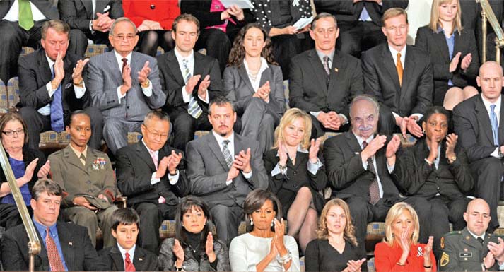 Tom attends the State of the Union