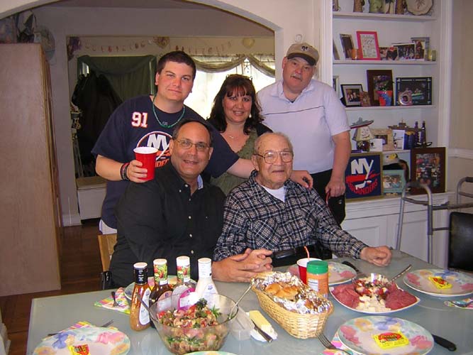 Jesse, Little Tom, Theresa, Uncle Manny, and Kevin
