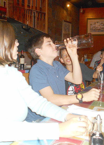 Chug-a-Lug at La Bella Napoli