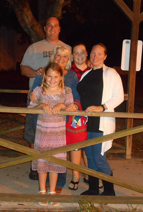 Dinner with Sandy at Grandpa�s 