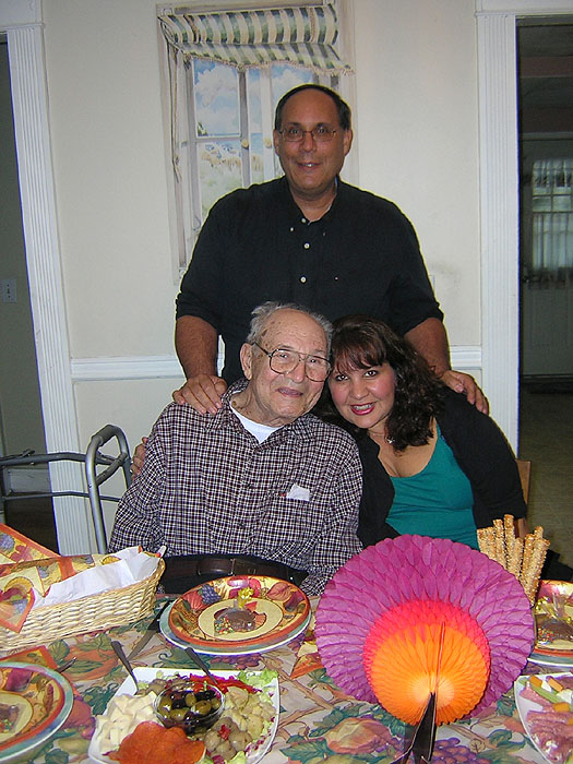 Uncle Manny, Little Tom, and Theresa